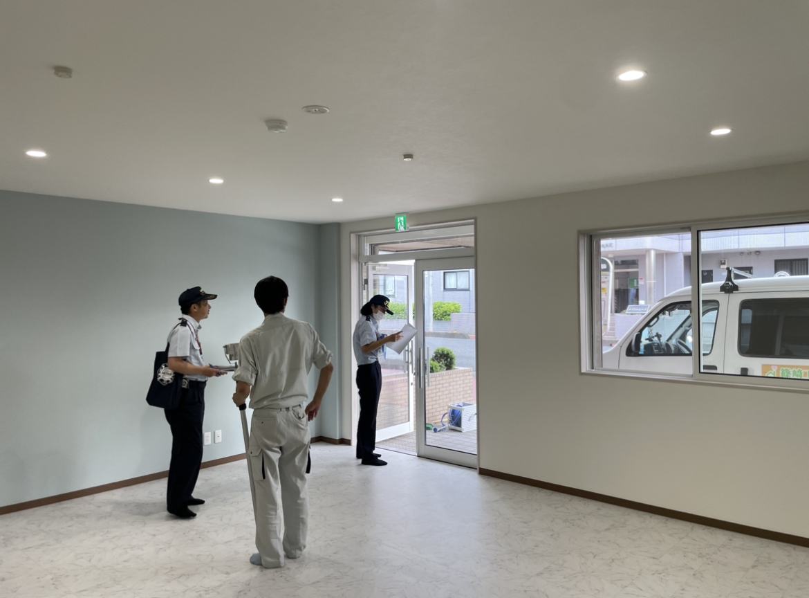 『埼玉×蓮田』マンション1階店舗改装工事|消防検査
