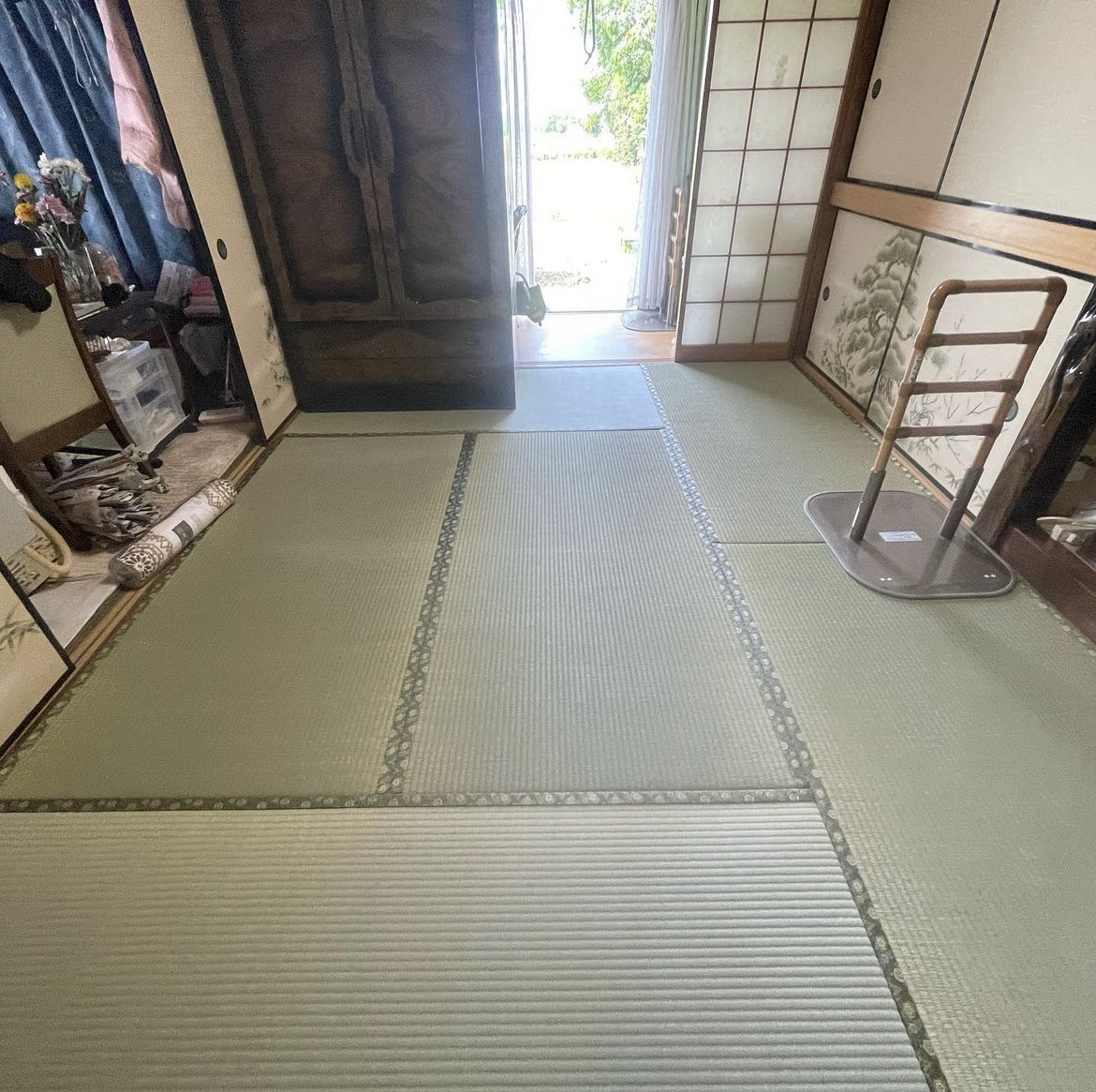 【埼玉×蓮田】和室　畳表替え工事|美しい畳に生まれ変わり！
