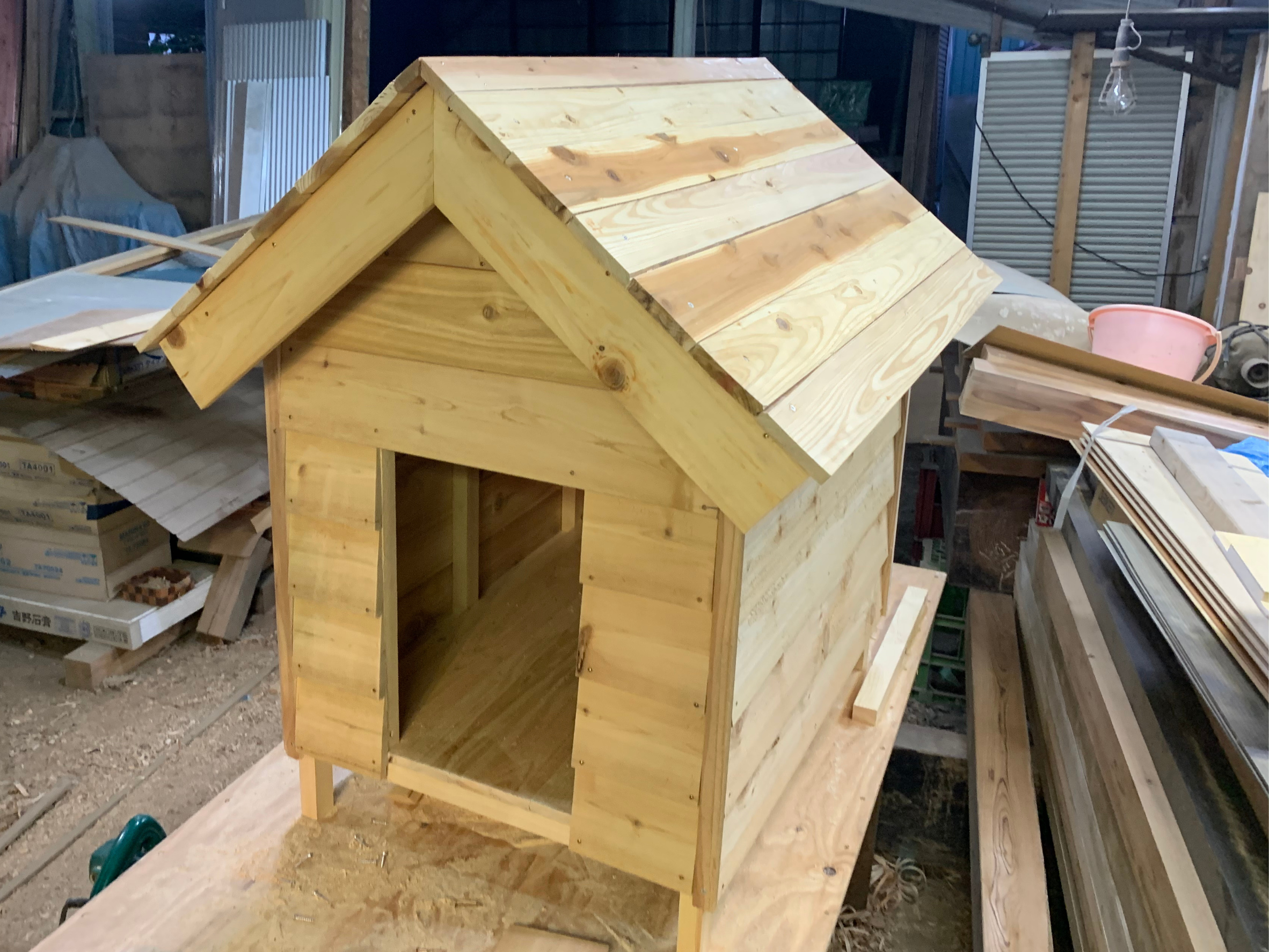 注文犬小屋 飼い主さまの想い - 篠崎工務店