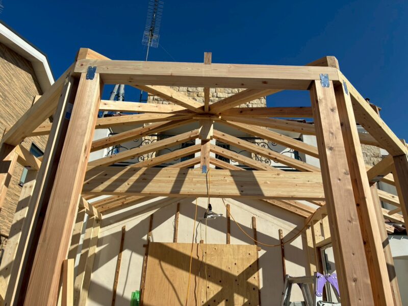 大工の手刻み｜埼玉蓮田のリフォーム･注文住宅･外構工事･塗装